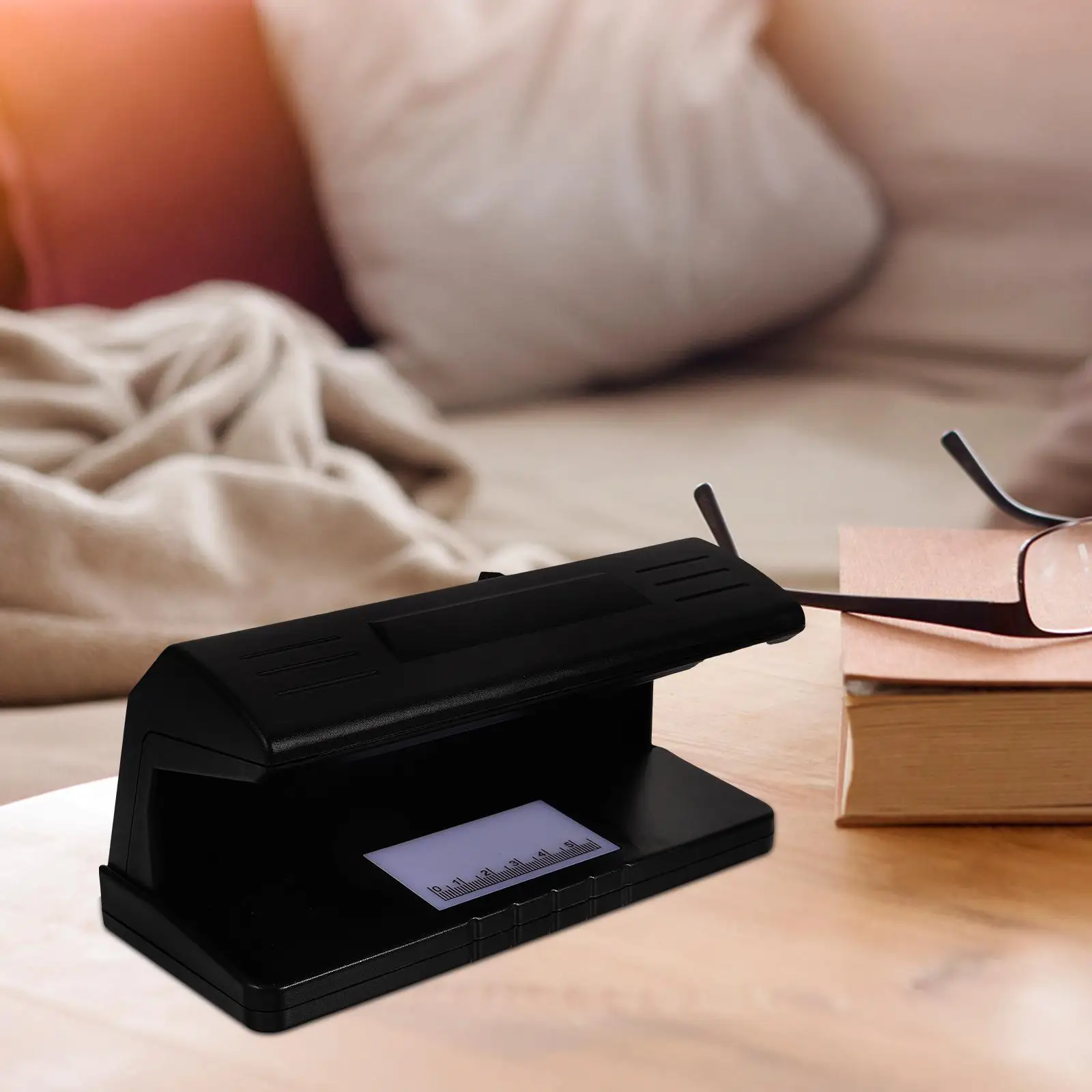 Emergency Counterfeit Rechargeable Tin Challenge Small Cash Detector Portable Currency Without Travel