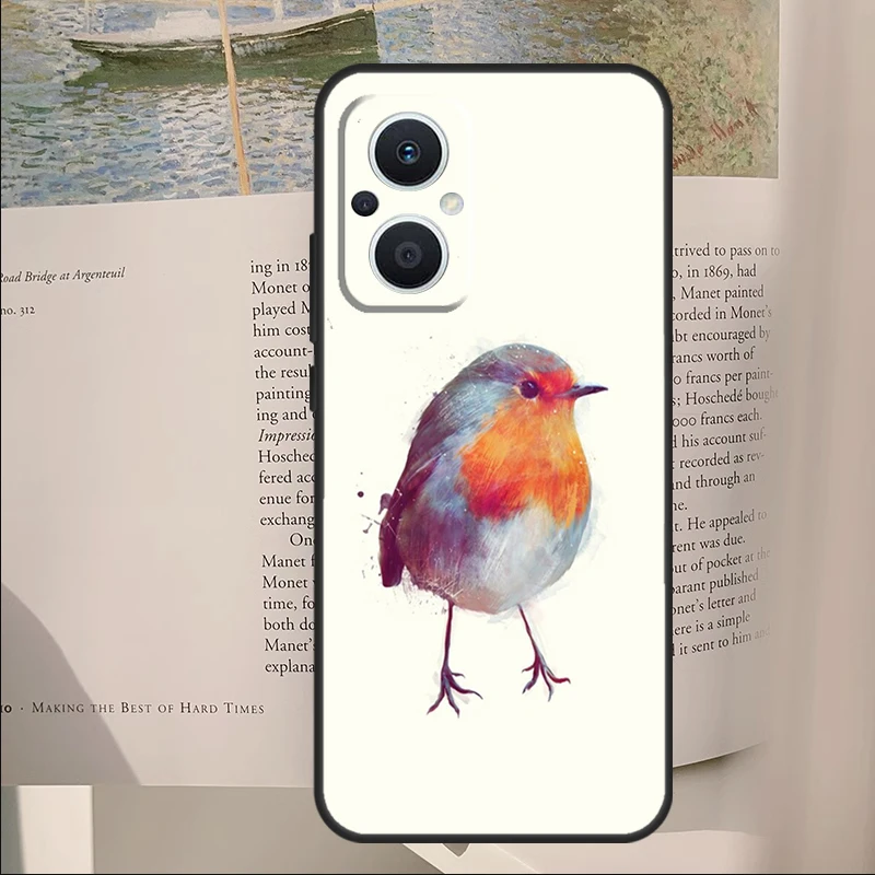 Robins Bird Case For OPPO Reno 7 6 8 Lite 2 3 4 5 Z 8T OPPO Find X3 Lite X2 Neo X5 X6 Pro Back Cover