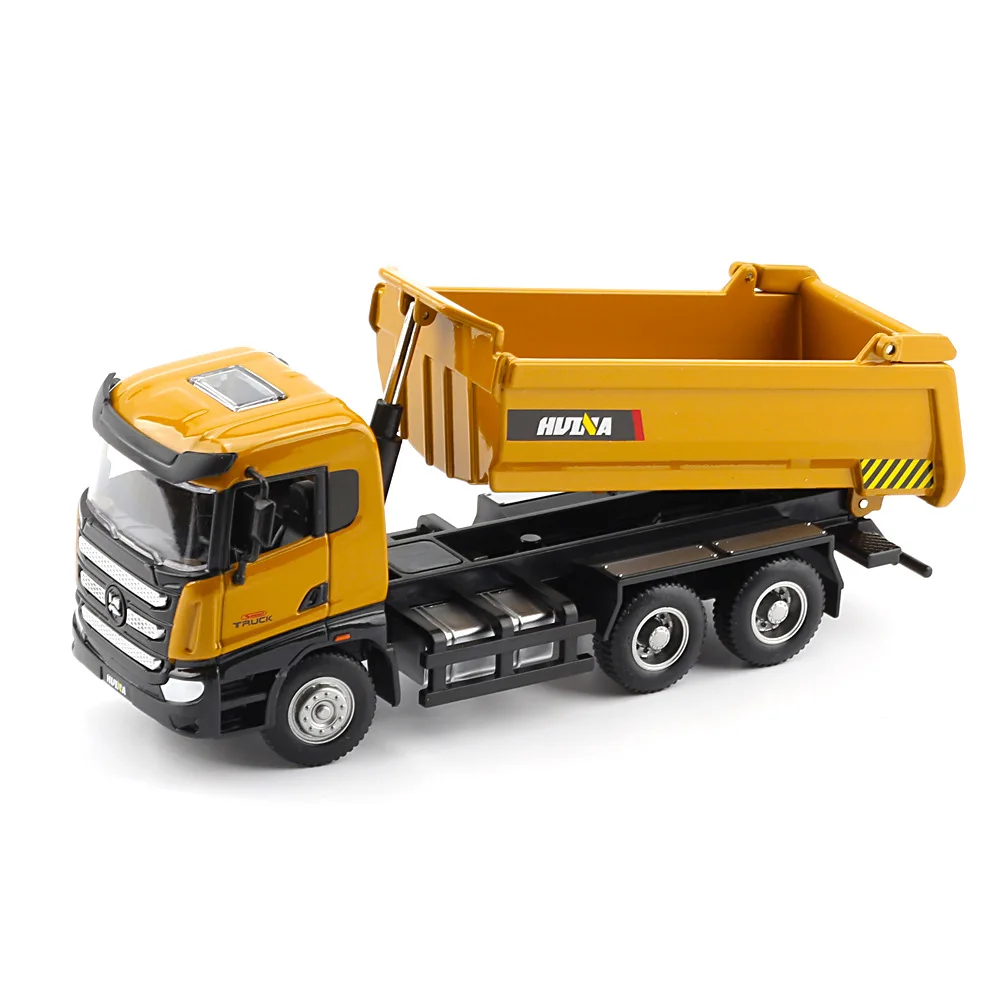 Huina 1: 50 Cars Trucks Model Engineering Vehicle Toys Simulation Alloy Loading Vehicle Construction Truck Toy Model