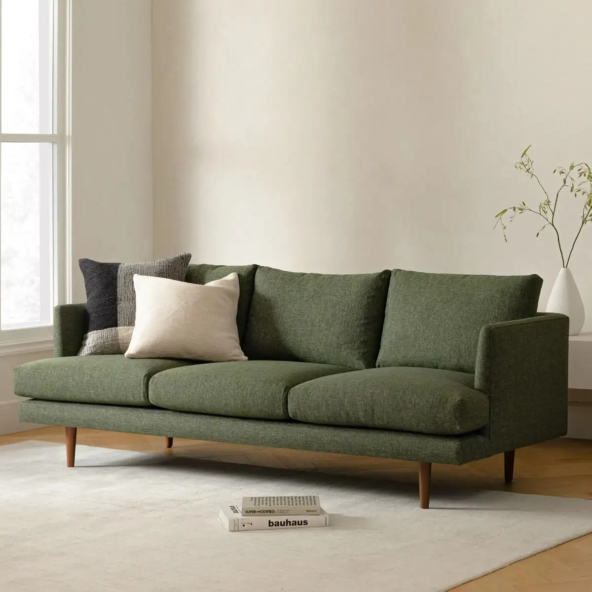 

Modern L-Shape Sectional Sofa Comfortable Fluffy Design Vacuum Compressed Comfy Living Room Furniture Sofa Set Modular Sofa