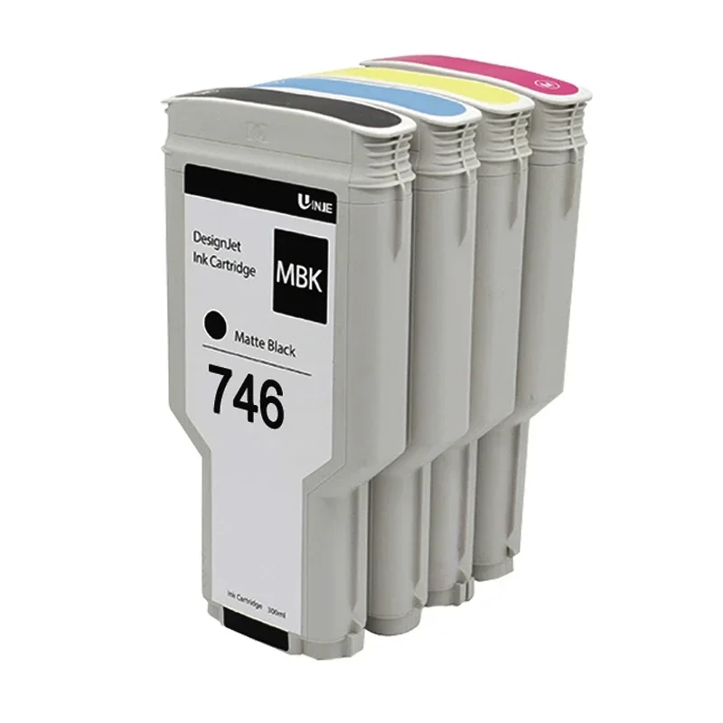 746 Premium Compatible Color Remanufactured Ink Cartridge for HP746 for HP DesignJet Z6 & Z9+ printer