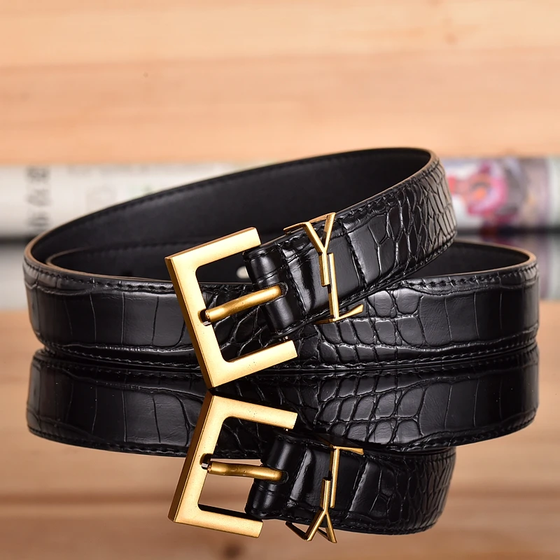 2.8cm Classic Belt Luxury Designer Famous Brand High Quality Leather Hot Women Belts for Dress