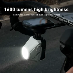 CYCLAMI CYC 1600 Bike Headlight Aluminum Suspension GoPro Hanging Cut-Off Wire RoadBike Light Wireless Remote Headlight CBL 1600
