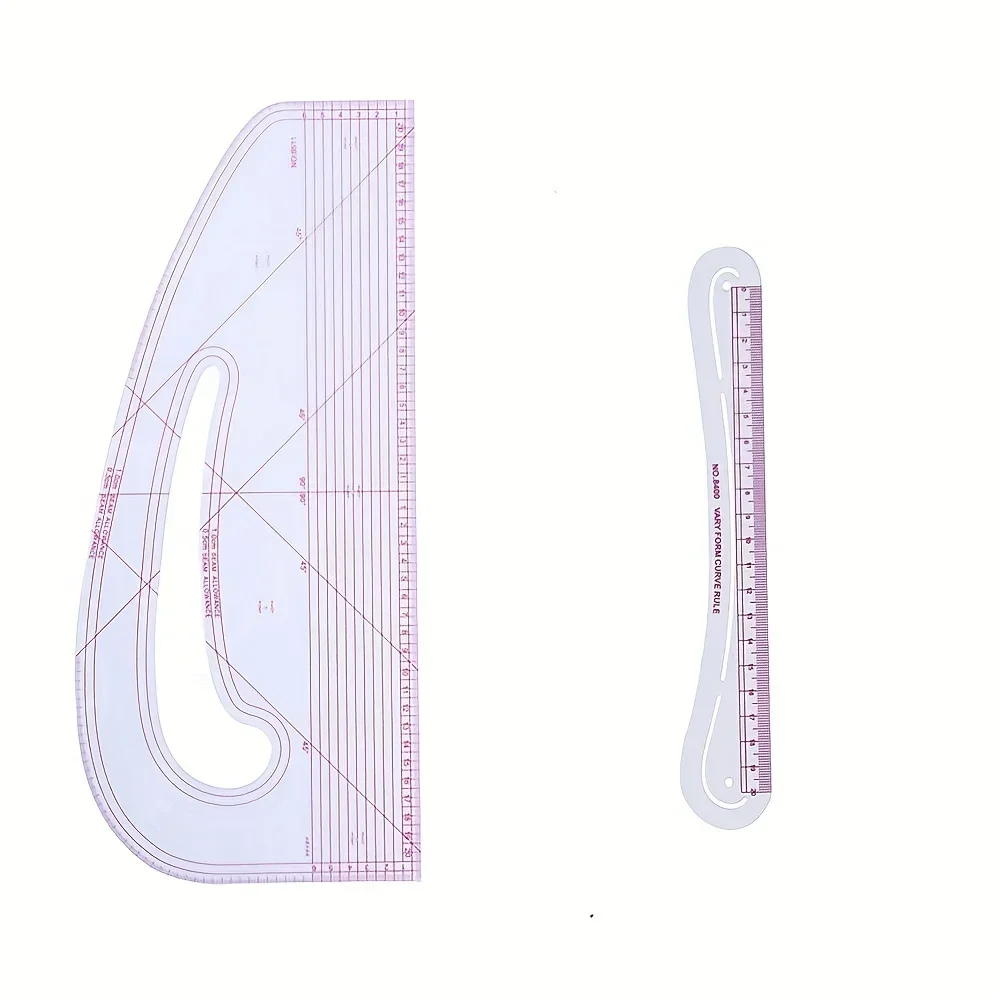 1pc Multi-Functional Ruler Put Yardstick Sewing Clothing Ruler Patchwork Sewing Ruler Seam Gauge Tailor Pattern Making