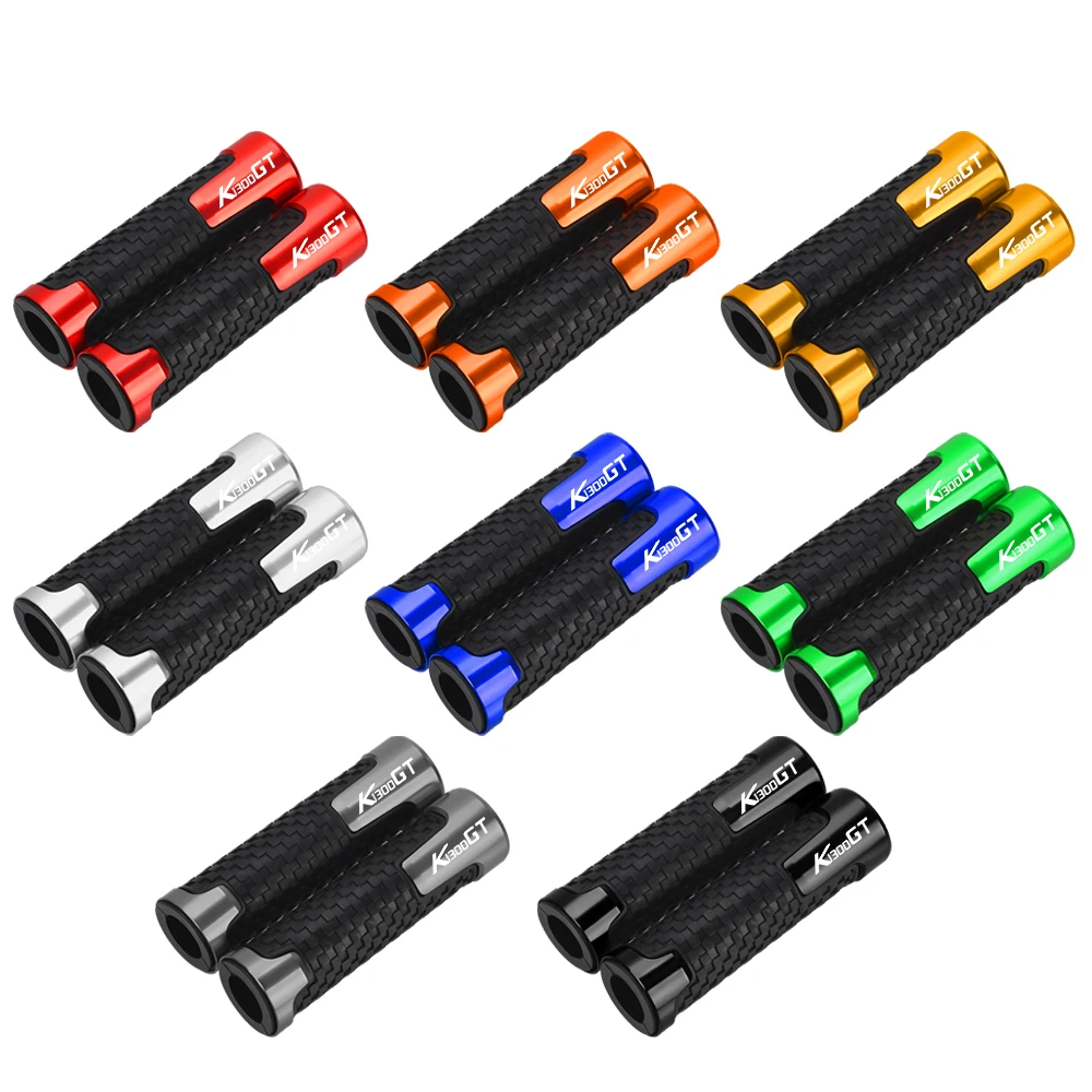 7/8 "22 مللي متر المضادة للانزلاق المقود القبضات مقبض قبضة حامي لسيارات BMW K1300GT K1300 GT 2008 ~ 2018 2019 2020 دراجة نارية الملحقات