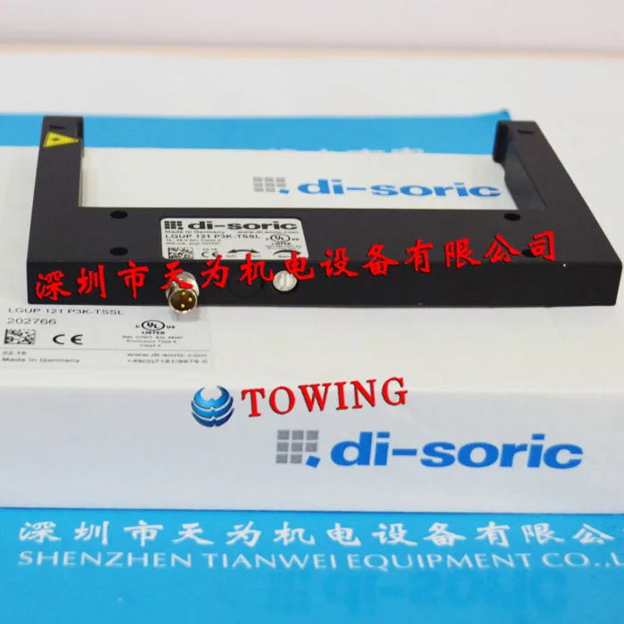 DI-SORIC Laser Sensor LGUP 121 P3K-TSSL Cable 80