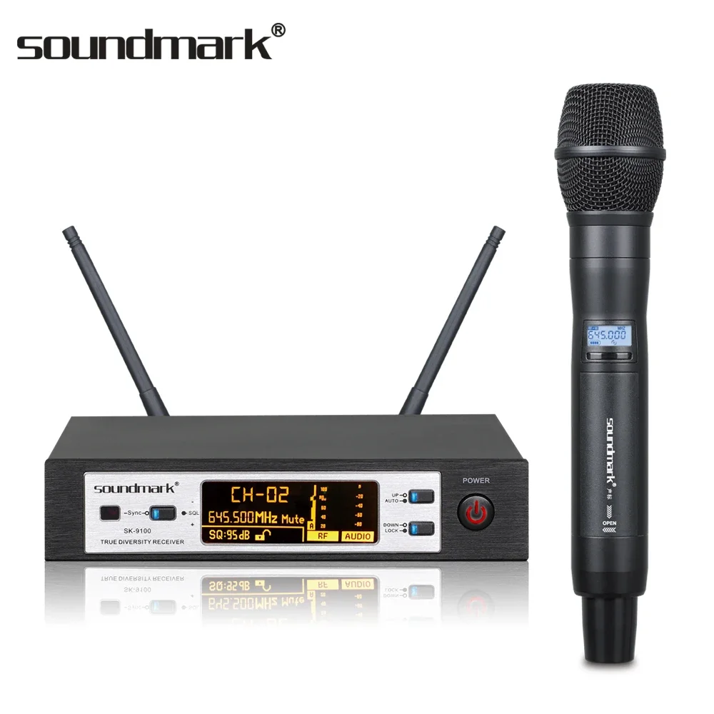 Audio Microphone Hot Sale 200 100 Meters Long Wireless Microphone Range Mic