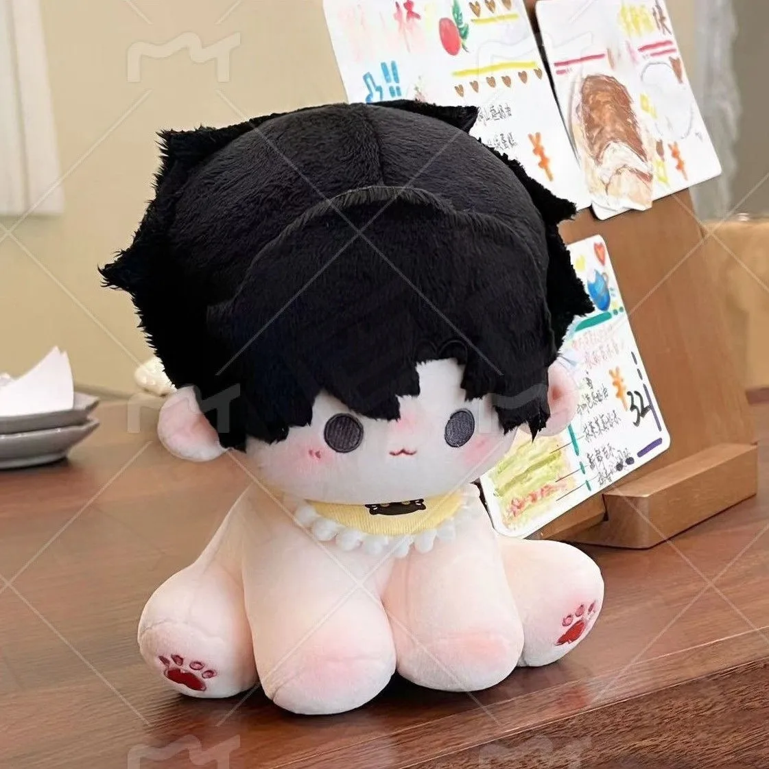 وكيل الوقت الأصلي ، سمة لو غوانغ 15 سنتيمتر ، أنيمي تأثيري Kawaii محشوة بلوشي الدمى التميمة هدايا عيد الميلاد