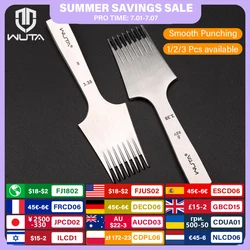WUTA 1pc nuovo scalpello in pelle affilata di alta qualità stile francese prezzo ferro Die-acciaio strumento di punzonatura in pelle polacco-2.7/3.0/3.38/3.85mm