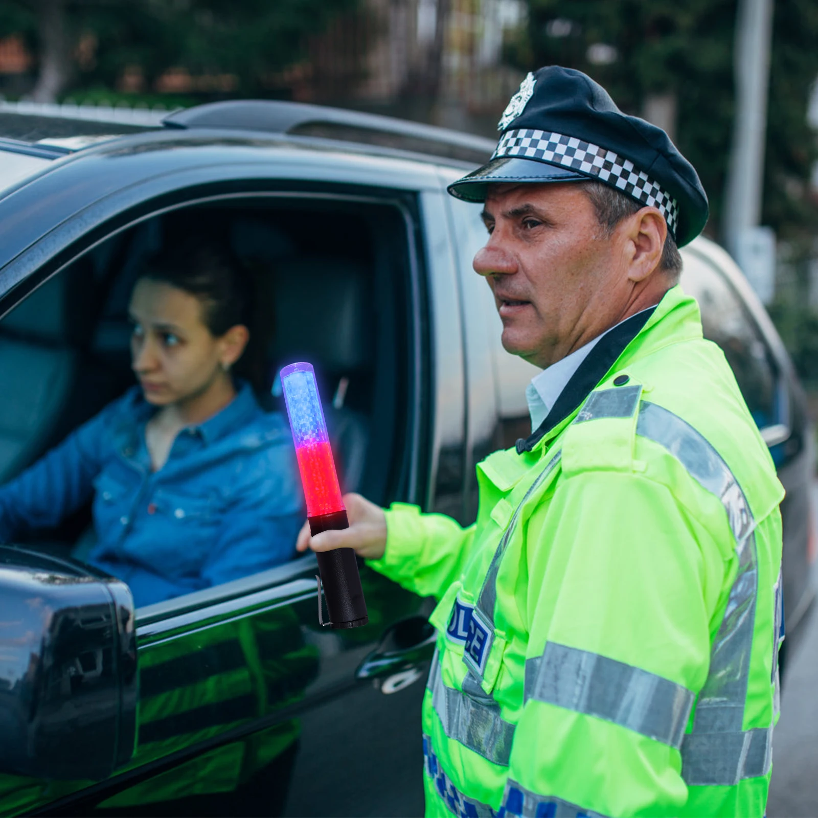 

Glow Sticks Gloss Rod Warning Light Festival Wand for Party Led Colorful Fans Cheering