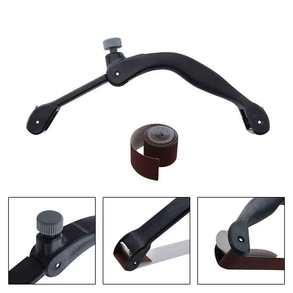 Adjusting Screw Bow Shaped Design Grinding Length Vitrified Fiber Sanding Bow Specifications Spring Grooves Suitable For