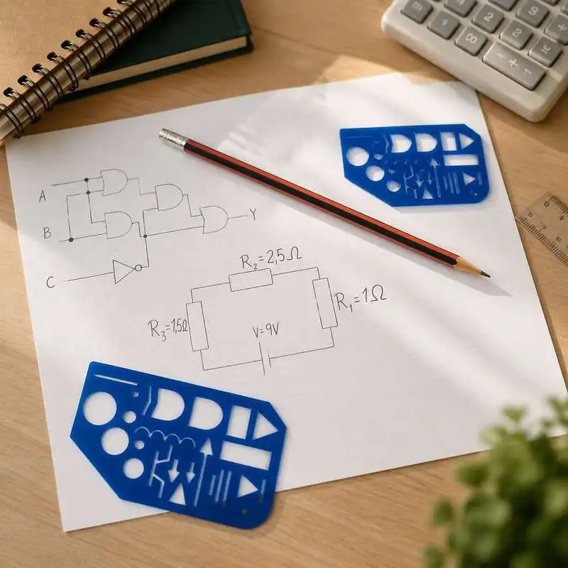 Electrical Circuit Drawing Template for Engineering Design