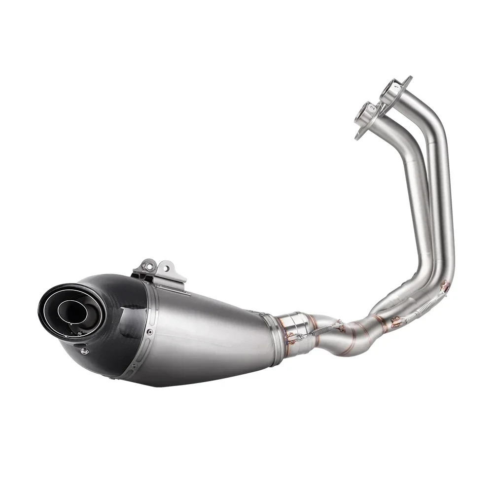 

Underbody Full exhaust System Motorcycle exhaust For Ninja650 versys650 Z650 Modify Front Link Pipe Muffler 2017-2023