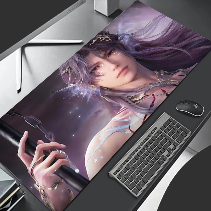 

Desk Mat Carpet Desk Accessories Laptop Gamer Love And Deepspace Rafayel Mausepad Mouse Pad Mousepad Office Tables Mouse Mats