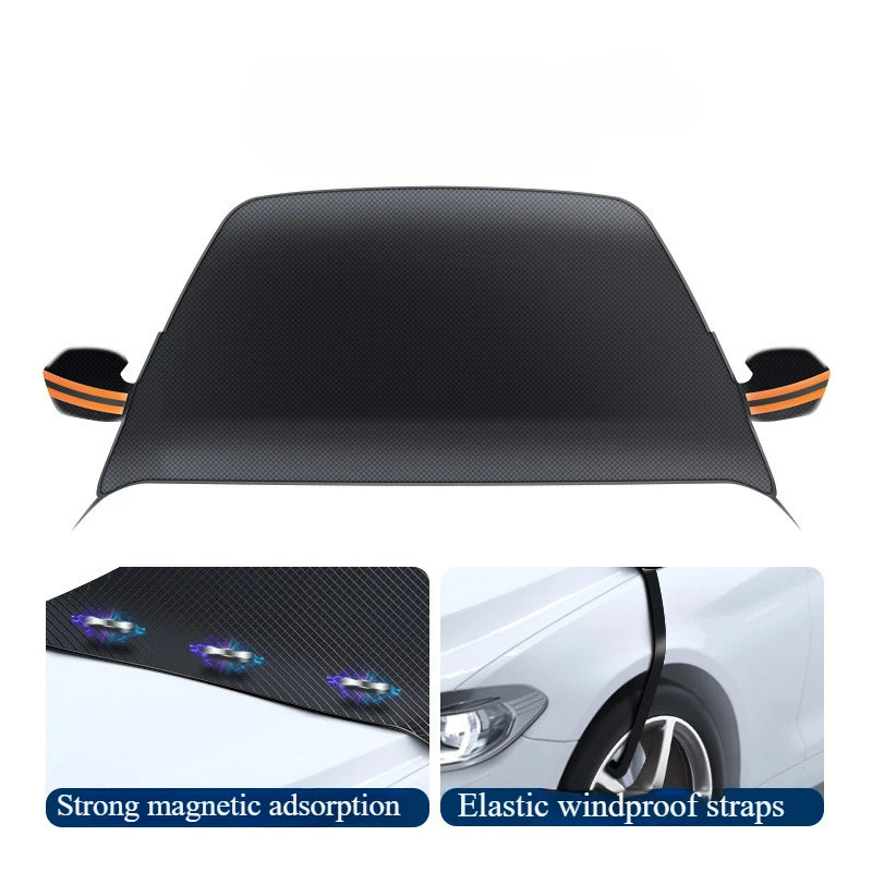 Windshield Cover Car Snow Cover Car Windshield Cover Snow Protector Ice Blocked Front Window Protector Exterior Auto Accessories