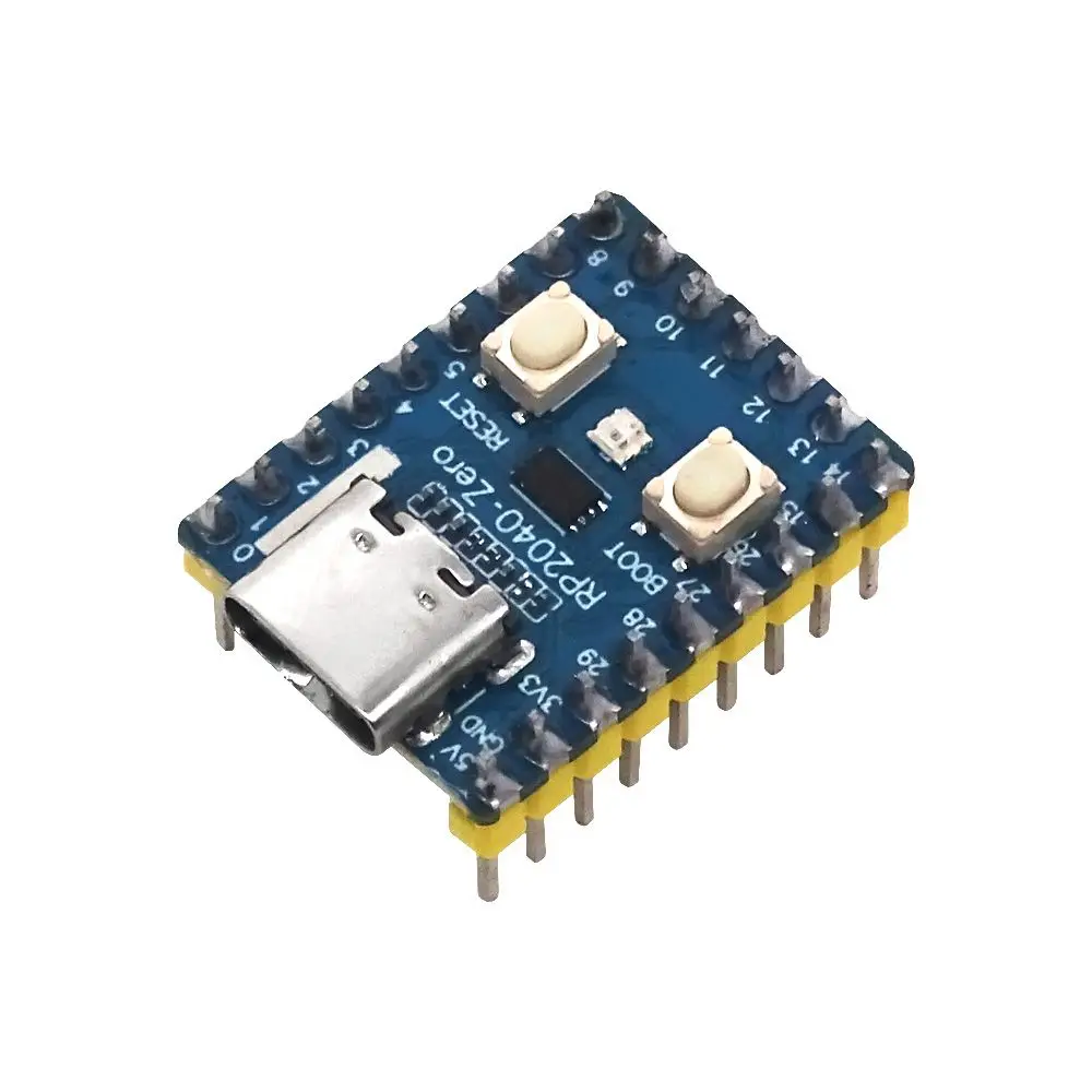 RP2040 Zero PCB Programmable Board — DIY Firmware Flashable view 2