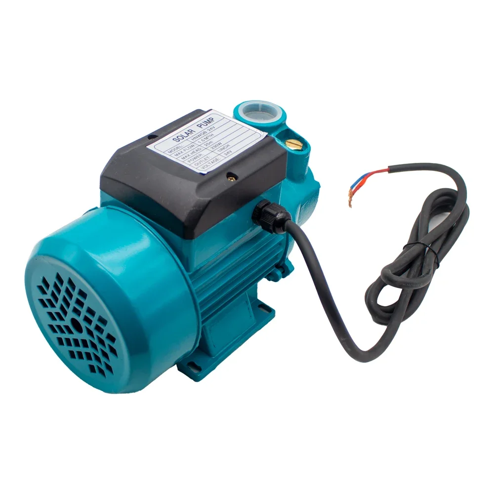 QB60 DC 12V 24V Vortex Self-Priming Pump Large Flow High Lift Centrifugal Solar Pump Water Pump