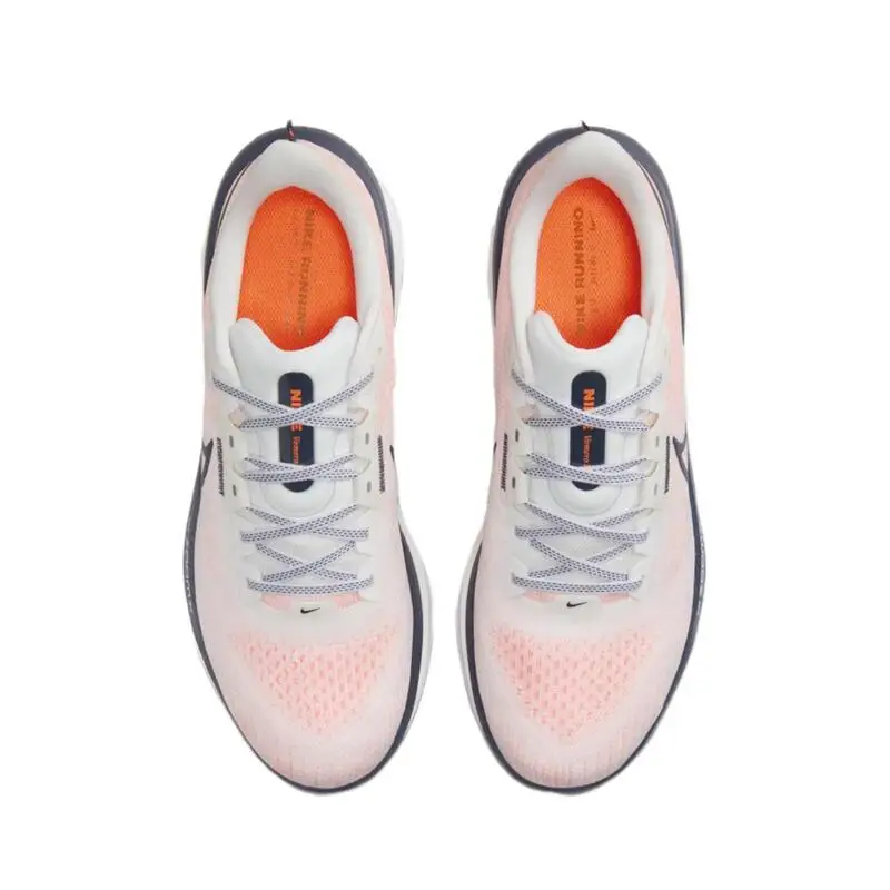 Nike Air Zoom VOMERO 17 Stylish Leisure Snug Portable Brief Non-skid Running Shoes White/Pink FB1309-102