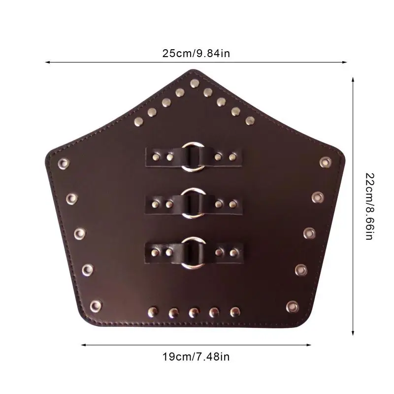 القفاز معصمه القرون الوسطى قابل للتعديل القرون الوسطى دعامات جلدية القرون الوسطى Vambrace دعامات واقية فايكنغ المعصم الحرس