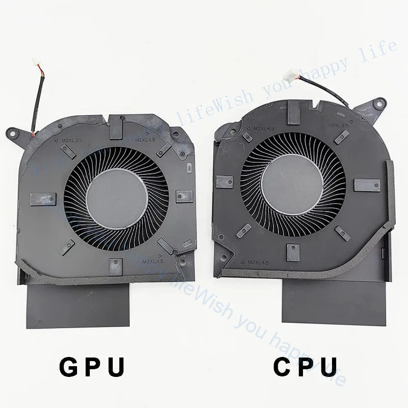 

LL Laptop CPU GPU Cooling Fan Cooler for HP TPN-C167 N44737-001 ND8CC22 22H18 12V