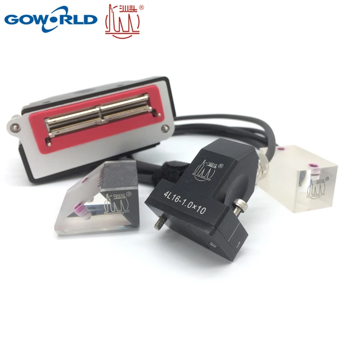 GOWORLD Phased Array Ultrasonic Flaw Detector Linear  Series Probes 4L16-1.0*1.0 Optional Port Transducer