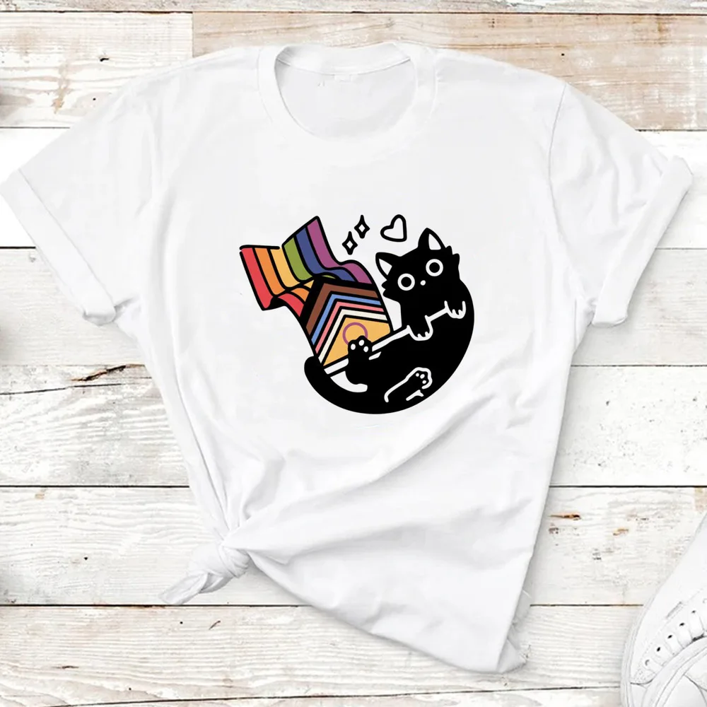 Pride top women designer Japanese Tee girl harajuku clothes