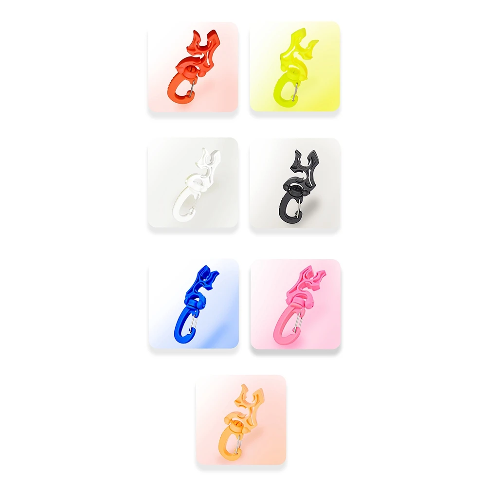 

ABJX Новая быстросъемная застежка для второго ступени дыхательного аппарата, зажим для шланга BCD, зажим для шланга низкого давления, крючок для шланга