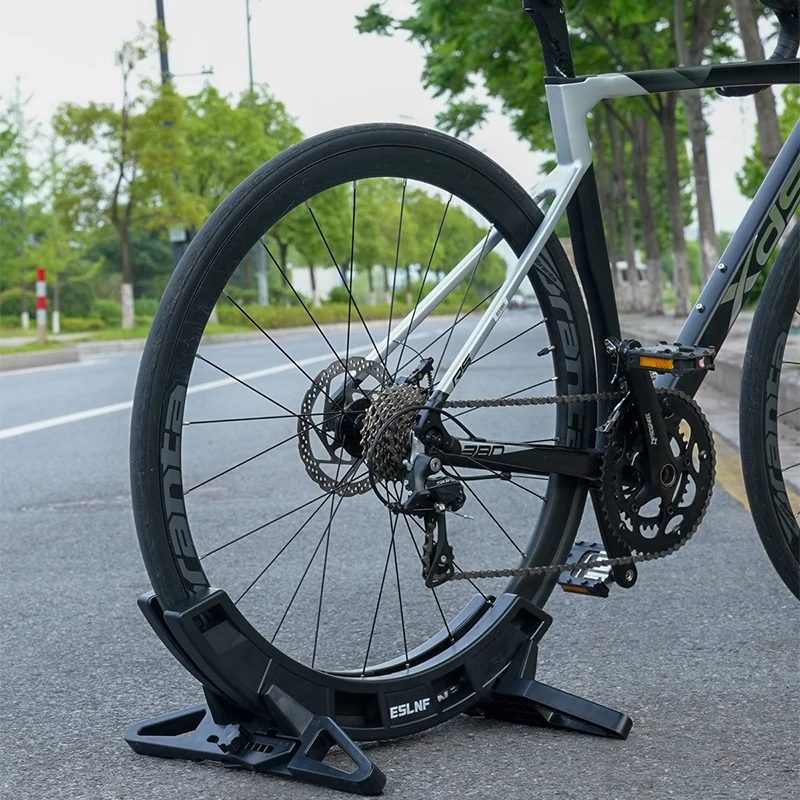 ESLNF Bicycle Parking Rack Mountain Road Bike Indoor Adjustable ABS Home Display Rack Bike Shop Cycling Rack Bike Parts