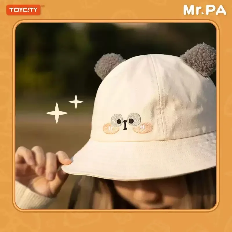 

TOYCITY MR.PA Детская шапка с ушками панды, милая шляпа от солнца, шляпа с козырьком, новинка 2025 года, мужская и женская, для взрослых и детей