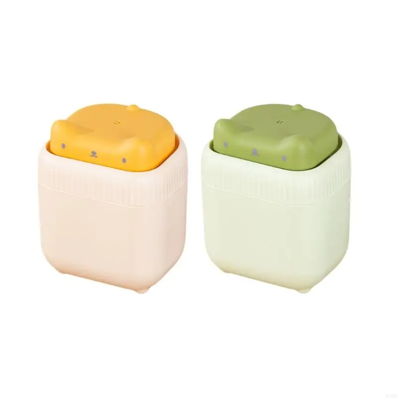 

F26C Cats Shape Soap Dispenser Liquid Hand Soap Container Refillable Bottle for Kitchen and Bathroom with Easy Press Designs