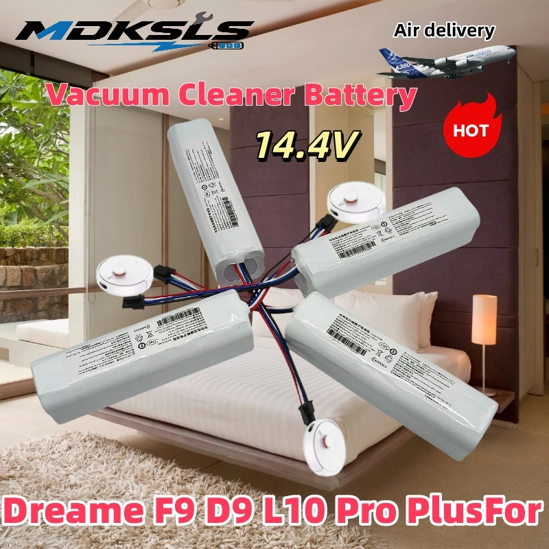 2026 New 14.4V Battery X10+PLUS B101CN OMNI 1S for Xiaomi Mijia and Dreame F9 D9 L10 Pro Plus S10 S20 X10 Sweeping Mopping Robot