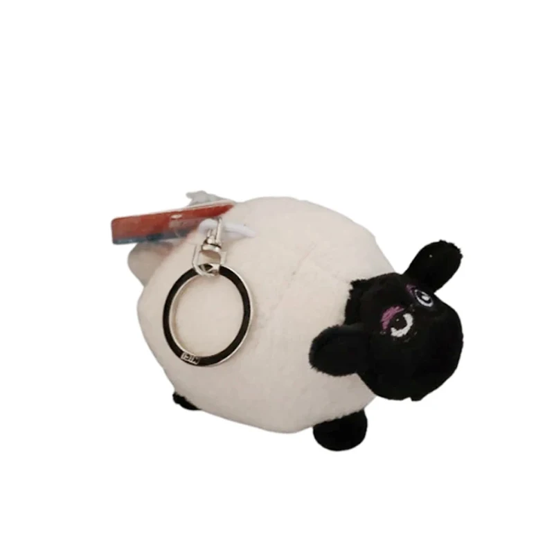 Anime Sheep plush keychain Cartoon Animal Figure Kind Friend Shirley Stuffed Doll Car keyring Bag Pendant toy Christmas Gifts