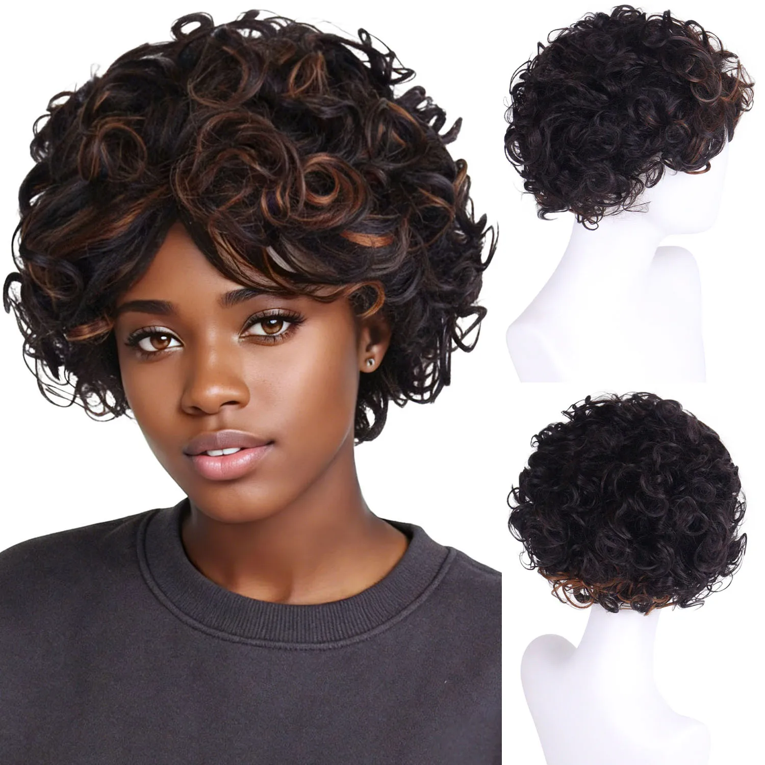 parrucche-sintetiche-corte-e-ricce-kadier-per-donna-morbide-nere-miste-marroni-resistenti-al-calore-dall'aspetto-naturale-per-uso-quotidiano-feste-cosplay-halloween