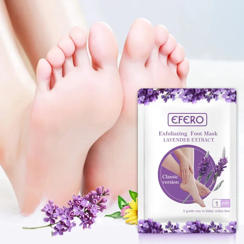 Foot Exfoliating Mask Remove Calluses Dead Skin Exfoliating Feet Peel Mask Socks Foot Patches Peeling Moisturizing Feet Masks