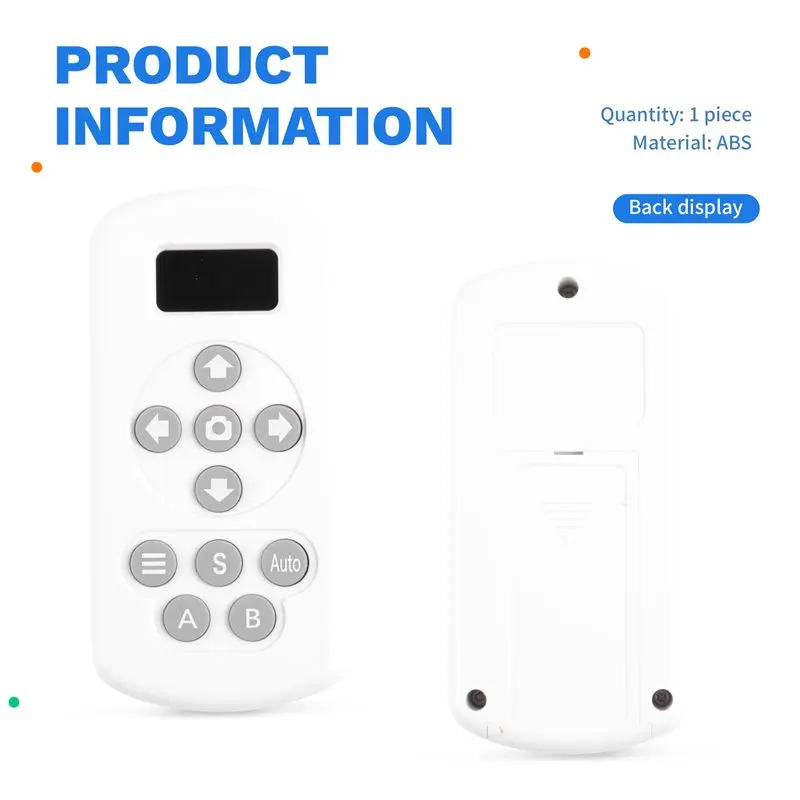 ABKI-Long Distance Stable Signal 2.4G Wireless Remote Control For ZIFON YT-2000 YT-1000 YT-1500PRO Stabilizer Controllers