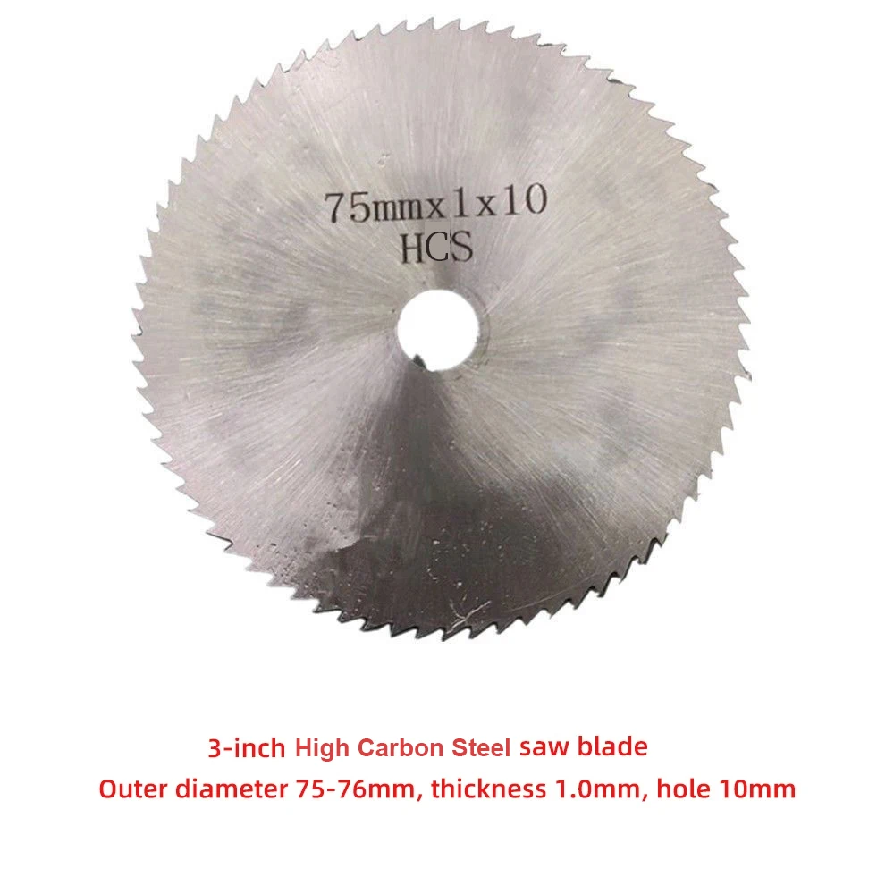 5Pcs Grinding Disc Set, 3 Inch Small Slice Grinding Wheel, Pneumatic Cutting Disc, 75 * 1.2 * 10,For 75mm Angle Grinder