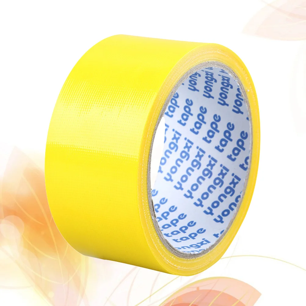 

Tape DIY Cloth Stage Pipeline Strong Adhesive Duct Yellow Single-Sided Waterproof Electrical Equipment