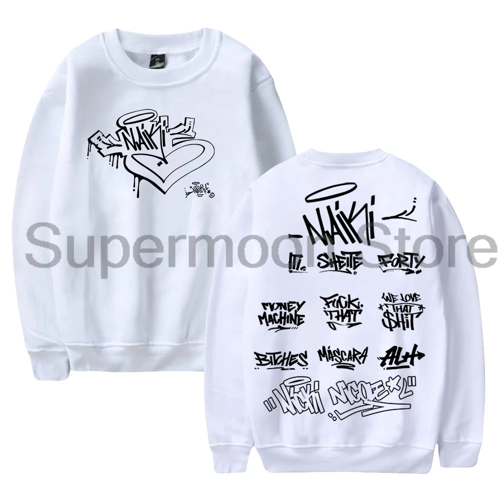 Nicki Nicole Naiki Album Merch 2025 Tour Crewneck Long Sleeve Streetwear Men Women Sweatshirts Trendy Outfits