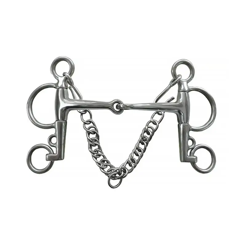 652F دقة هندسية لقمة الفروسية احترافية مع نظام رافعة معززة ومتانة من الفولاذ المقاوم للصدأ للحصان #5