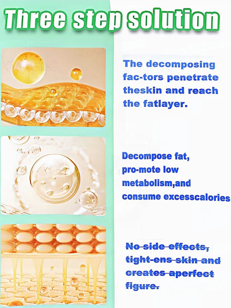 زيت التخسيس يحرق الدهون ويقلل من دهون البطن للرجال والنساء زيت حمام سريع ورقيق