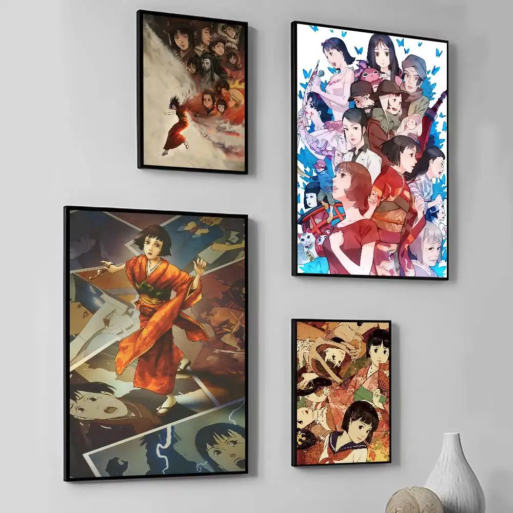 Classic Manga Movie Anime M-Millennium Actress Poster Home Living Room Bedroom Bar Cafe Art Decor