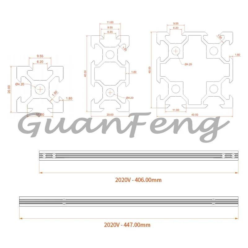 235/310mm Hot Bed 3D Printer DIY Accessories Set Aluminum Alloy Outer Frame  Ender3 CR-10