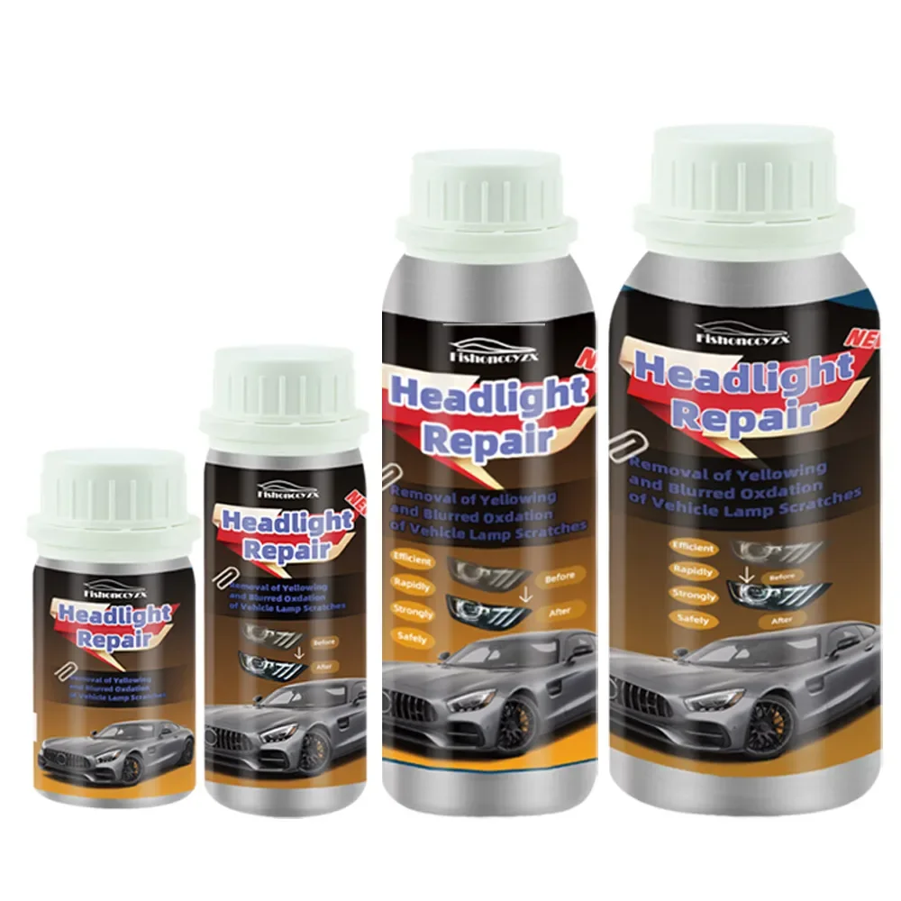 

800ml Headlights Liquid Polymer Headlight Chemical Polish Repair Fluid Refurbishment Scratch Repair Polishing Headlights Kit