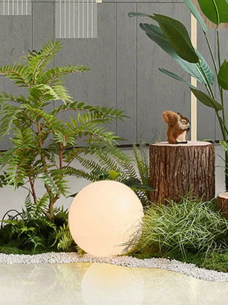 Ball Outdoor Rechargeable Luminous Moon Light Indoor Landscape Courtyard Lawn Spherical Floor