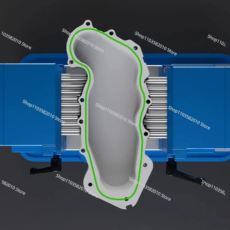 Manual Bench Vice Flexible Fixture 4/6-Inch CNC Assembly Fixed Special Clamping Tool  Marking Machine Holder Locator