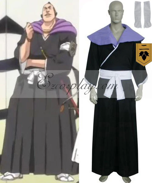 

Bleach 2nd Division Lieutenant Omaeda Marechiyo Cosplay Costume E001