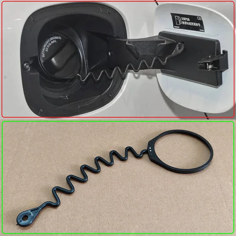 Tapa de tanque de combustible de coche, cable de banda para Volvo S80 S60 S40 S60L XC60 XC90 V40 C30 C70 V70, accesorios de estilo de coche