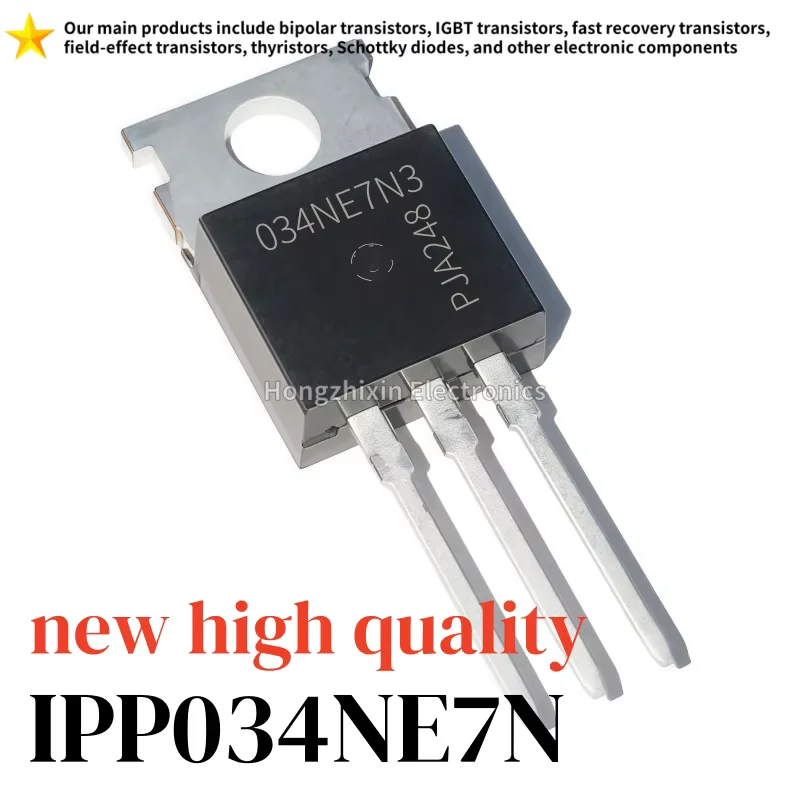 IPP034NE7N 034NE7N 034NE7 TO-220 MOSFET 10/20PCS Brand New 100% Quality