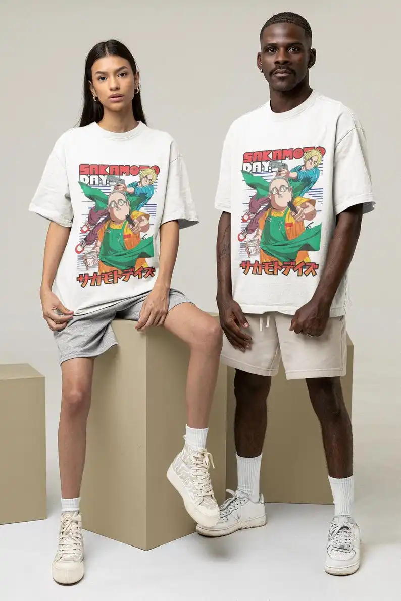 Vintage Anime Sakamoto Days Unisex T-Shirt