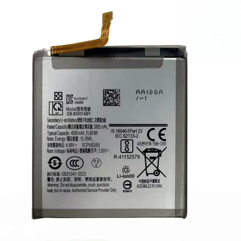 100% New High Quality EB-BS931ABY 4000mAh Battery For Samsung Galaxy S25 S9310 Replace Phone Batteries Fast Shipping+Tools